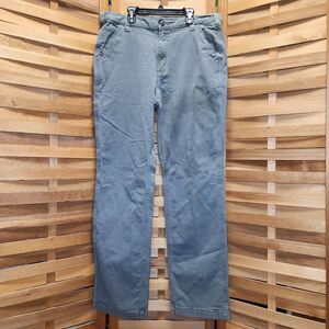 Carhartt Relaxed Fit Gray Pants Men's Size 36 x 34 Cotton Elastane